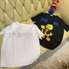 Designer Channel T Shirt Vintage Oversized Sweat Luxe Fashion Europe America Summer New Style Masculino E Feminino Grande Moda Solta Top Curto