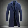 Costumes pour hommes Blazers automne et hiver hommes couleur unie décontracté affaires Woo 220823