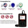 أدوات المسح الضوئي لقراء الكود الماسح X431 Creader V OBD2 التشخيص OBD 16pin عطل الكشف عن السيارات