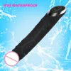 OLO 10 vitesses gros gode vibrateur g-spot stimulateur clitoridien énorme pénis noir masseur Vaginal jouets sexy pour femmes jouet Anal