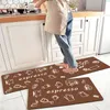 Tapijten Modern Home Decor Mat Non-slip keukenmatten vloer tapijt huis houd lange strip deur zachte slaapkamer woonkamer trugcarpets