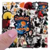 50 PZ Anime Giappone Cartoon Graffiti Adesivi Pacchetto Per Fai Da Te Bagagli Skateboard Notebook Bottiglia D'acqua Bicicletta Decalcomanie Impermeabili Toys5230373