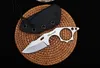 Seahorse Knight Necklace Straight Fixed Blade Knife AUS-8 Blade Tactical Rescue Pocket Hunting Fishing EDC Survival Tool Knives a3860