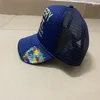 FJXP20022 디자이너 야구 모자 남성 여성 재 배선 r 트럭 운전사 캡 조절 가능한 코토