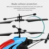 Small RC Helicopter Remote Control Gesture Sensing 2.5 Mini Drone Flying Aircraft Toys For Kids 220321
