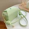 Nieuwe zoete dames groene gele schoudertas luxe emmer handtassen ontwerper Crossbody tassen kleine vierkante feest prom tas modebag250