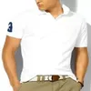 Zomer Heren Polo Shirt Designer Katoen Ademend T-shirt Borduurmachines T-shirts Fashion Casual Men's Tees