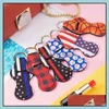 Party Favor Event Supplies Festive Home Garden 74 Designs Néoprène Keychain Sports Imprimé Chapstick Holder Leopard Keychian Wrap Lipstick