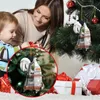 ديكورات داخلية السيارة الخلفية مرآة المرآة قلادة مخصصة معطف الإطفاء معلقة الحلي Auto Xmas Tree Party Bag GiftInterior