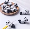 Ceramiczne Panda Chopsticks Posiadacz Porcelanowy Łyżka Widelec Nóż Rest Restauracja Dekorować Dekoracje RRB15427