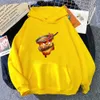 Women's Hoodies Sweatshirts Anime Howl's bewegende kasteel losse fleece hoodie cartoon calcifer vintage pullovers sweatshirt voor tieners winter vrouwen tops 230206