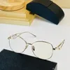 Luxe rode lens ovaal zonnebril merkontwerper Spr57y dames groot frame kristal elegante inleg farty bril vrouwen goud metalen frame spiegel zonnebril voor vrouw