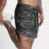Men's Shorts Summer Camouflage Casual Men's Short Waterproof Quick-drying Fashion Sports Pants Jogger Bodybuilding Exercise PantsMen's D