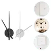 Horloges murales Kit de mécanisme de mouvement d'horloge Mains à quartz Moteur Remplacement de la main Pièces de cadran à aiguille Batterie 3D Pendule moderne Couple SweepWall