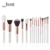 Jessup Brushes فرش المكياج المحترفة إعداد Make Up Brush Tool Foundation Powder Defener Tader Liner 220722