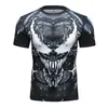 Cody Lundin Summer Sportswear Custom Custom Astract Guard Rash Guard Short Sleeve BJJ T-Shirt 220609