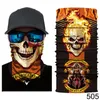 Bandanas Czaszka Joker Cycling Maska Mężczyźni Magiczny Szalik Bez Szwu Busłowy Buffs Motorcycle Tube Shield Balaclava Headband Neck Geter