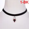 Anhänger Halsketten Vintage Vampire Diaries Schwarze Spitze Halsband Halskette Blutsauger Blutegel Glasflaschen Halloween GeschenkeAnhänger