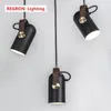 Lâmpadas pendentes Sala de exposição 1 PCS LUZES DE LED MOSTE METAL SPETLHOT PAR
