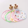 Baby Pacify Bibs Burp Cloths Double layer Cotton Scarf Handkerchief Soothing saliva towel Wholesale W0