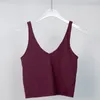 Camisolas e regatas femininas Roupa íntima de cor sólida para yoga agasalhos suspensórios alça nas costas sem sutiã corrida fitness Tops slim fit rourou