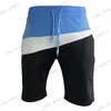 Shorts pour hommes pour l'été contton tech tissu épissage multicolore desinger logo imprimé Noyaux de couture pantalons de sport décontractés Loose Street Leisure Fashion pantalones