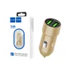 2Ports mobiltelefon Dual USB Car Charger Vehicle Portable Power Adapter 5V 34A för snabba snabba laddare6447904