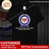 Maglietta in cotone dell'esercito di Singapore Maglietta personalizzata in jersey Nome fai da te Numero Maglietta High Street Fashion T-shirt casual allentata Hip Hop 220609