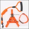 Hondenriem Trekkabel Huisdierharnas Voor Kleine En Grote Pl Verstelbaar Vest Klassieke Hardlooptraining Halsband Drop Delivery 2021 Coll2949413