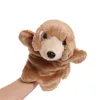Cachorro mão fantocha adorável desenhos animados cão fantoche fantoche crianças educacionais boneca macia animais brinquedos para crianças crianças 5581 Q2