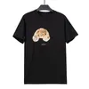 Mens Camisetas Top Designer Tee Algodão Gola Redonda Manga Curta T-shirt Moda Masculina Casual Urso Impressão Hip Hop Camisetas