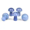 Natural Crystal Mushroom Healing Quartz Arts Diy Chakra Reiki Mineral Gem Desktop Decoration Creative Ornament