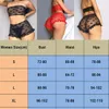 Lingerie Sexy en dentelle imprimée pour femmes, nuisette érotique, sous-vêtements en string très extensibles