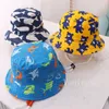Summer thin kids cap Party Favor Boys' and girls' Outdoor sports sunshade hats Sunscreen fisherman hat Baby sun protection basin caps T9I001957