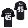 45 Boobie Miles Permian Friday Night Lights Film Fotbollströjor Sydda Svart Vit 13 WILLIE BEAMEN ANY GIVEN SUNDAY Jersey Strl S-3XL