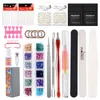NXY Nail Art Kits Full Kit 20 Colors Gel Polish With Lamp Top Base Coat Glitter Varnish Decoration Profession DIY Tools Set 2206099344696