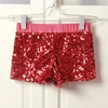 Short Brillant Mini Paillettes Hip-Hop Night Club Jazz Dancer Paillettes Détails Pole Dancing Clubwear FX2029 220427