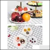 Baking Pastry Tools Bakeware Kitchen Dining Bar Home Garden European Three-Layer Cake Stand Wedding Party Dhyh7