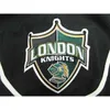 Nik1 TKACHUK MATTHEW Pas cher personnalisé LONDON KNIGHTS OHL THIRD CCM JERSEY point ajouter n'importe quel nombre n'importe quel nom Mens Hockey Jersey XS-6XL