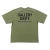 shirts Designer t Galleryes Mens Dept Shirts t Fashion 2023 High Quality Classic Lettering Vintage Loose Basic Short Sleeve T-shirt Men's 5GNK