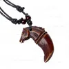 Animal cheval colliers tête de cheval pendentif réglable longue chaîne mode bijoux collier pour femmes hommes cadeau