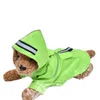 Ropa para perros pequeños perros Chubasquero Creativo bolsillo de doble capa reflectante a prueba de viento a prueba de lluvia a prueba de nieve Teddy Than bear schnauzer Pomeranian cat pet impermeables