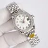비즈니스 여성 시계 31mm 28mm 자동 기계적 시계 스테인리스 스틸 스트랩 다이아몬드 다이얼 디자인 방수 손목 시계 선물 손목 시계 레이디