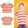 Koreli Marka Çocuk Giysileri Yaz Boys T-Shirts Pantolon Karikatür Toddler Sweatshirt Kızlar Butik Kıyafetler Bebek Tees 220507