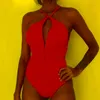 Women's Swimwear Sexy One Piece Swimsuit Female Snake Print Bodysuit Brazilian Monokini Plus Size Women 2022 Swimming For Bathing SuitWomen'