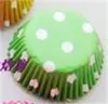 Partihandel polka prickar bakning koppar cupcake foder papper muffin fodral kakedekoration baby shower