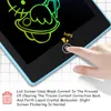 8,5 / 10/12 tum LCD-ritning Tablet Electronic Writing Board Färgglada Handstil Pad Boy Girl Kids Barnleksaker Gift 220418