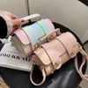 Women Messenger Bags High Quality Leather Handbags Evening Clutch Ladies Pink Shoulder Bag Luxury Designer Female Crossbody Bags