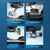 Specchietto retrovisore per auto Supporto per auto Staffa di navigazione generale mobile per veicolo Clip di fissaggio per dash cam
