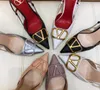 Damen-Kleidschuhe, modisch, hochwertig, bequem, dünner Absatz, echtes Leder, mentale Schnalle, spitzer Zehenbereich, beliebte weibliche, rutschfeste, vielseitige Schuhe C80112